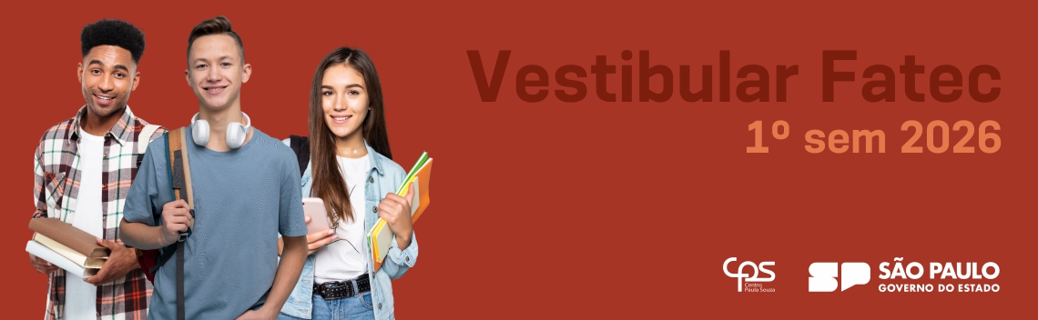Imagem contendo informações sobre vestibular fatec.