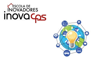 Imagem contendo informação sobre a escola de inovadores.