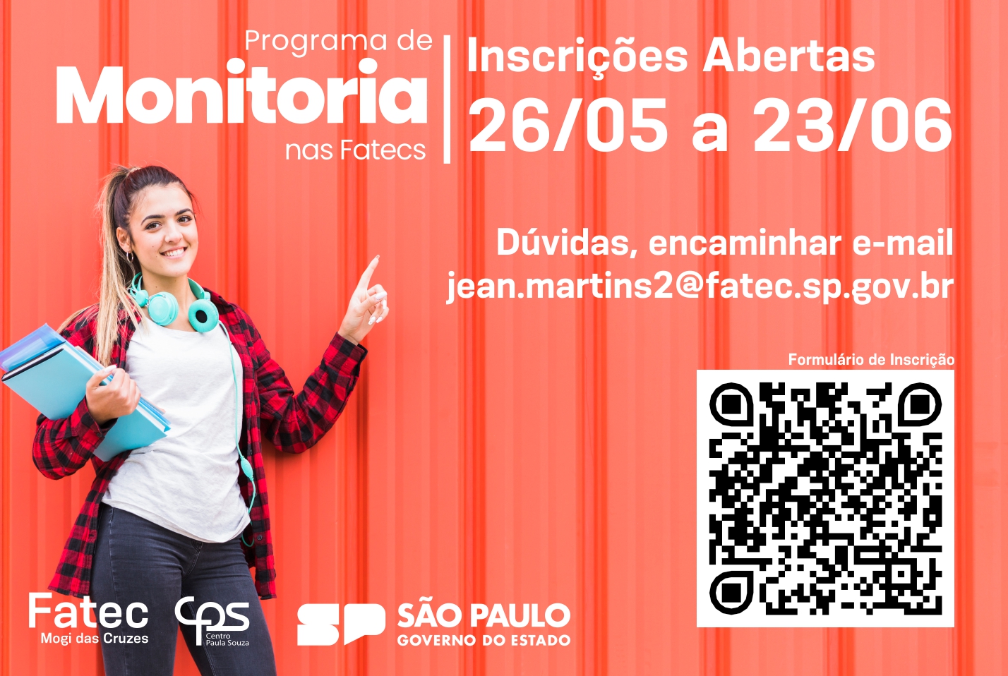 Imagem contendo informaçoes da monitoria.